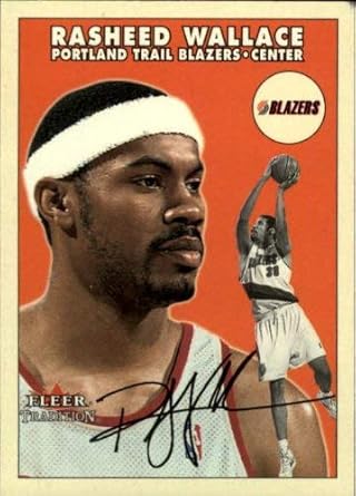 rasheed wallace autograph