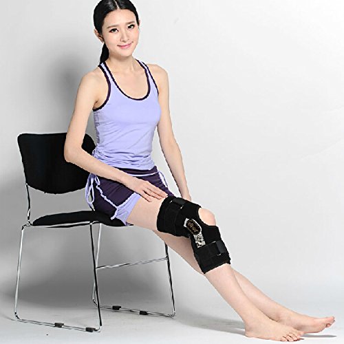 Adjustable Knee Joint Fixed Support Knee Support Knee Brace Knee Osteoarthritis Corrector L Thigh Circumference 60-67cm Calf Circumference 50-57cm Left