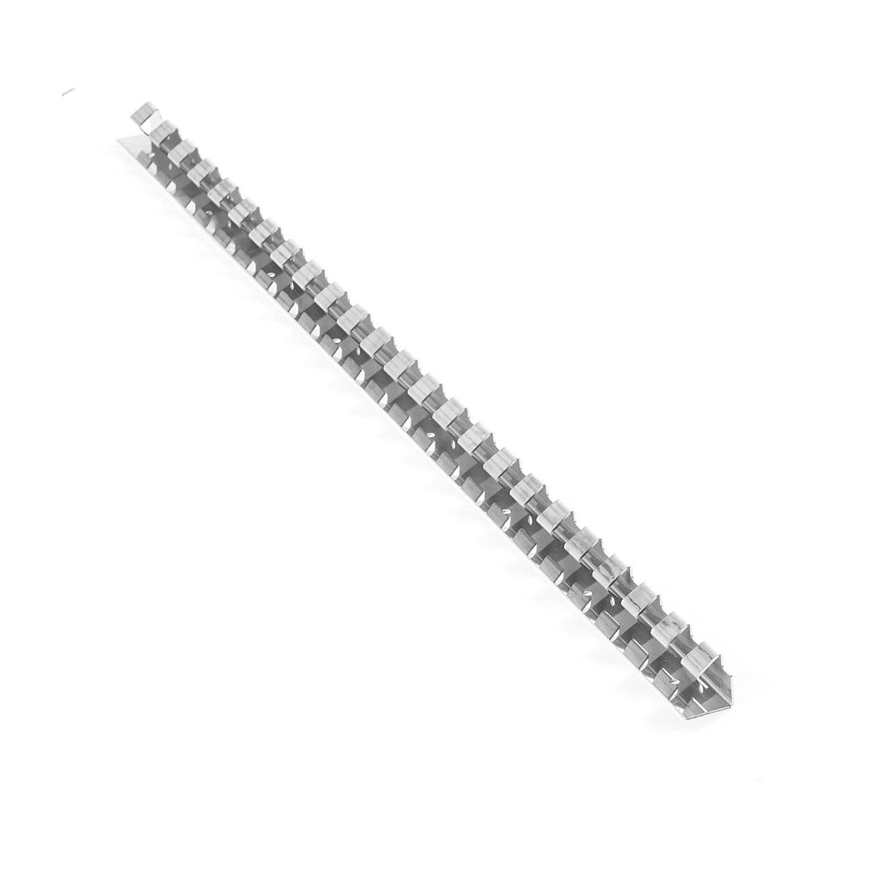 Mounting rail, 1 m wide, for slat curtain, PVC strip curtain.