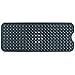 Yimobra Shower Mat Bathtub Mat Non Slip 40 x 16, Bath Mat for Tub Floor with Big Suction Cups and Drain Holes, Machine Washable Shower Mats for Inside Shower, Phthalate Latex Free, Black