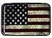 Deezone Aluminum RFID Blocking Credit Card Holder - Business Card Case - Retro Flagge