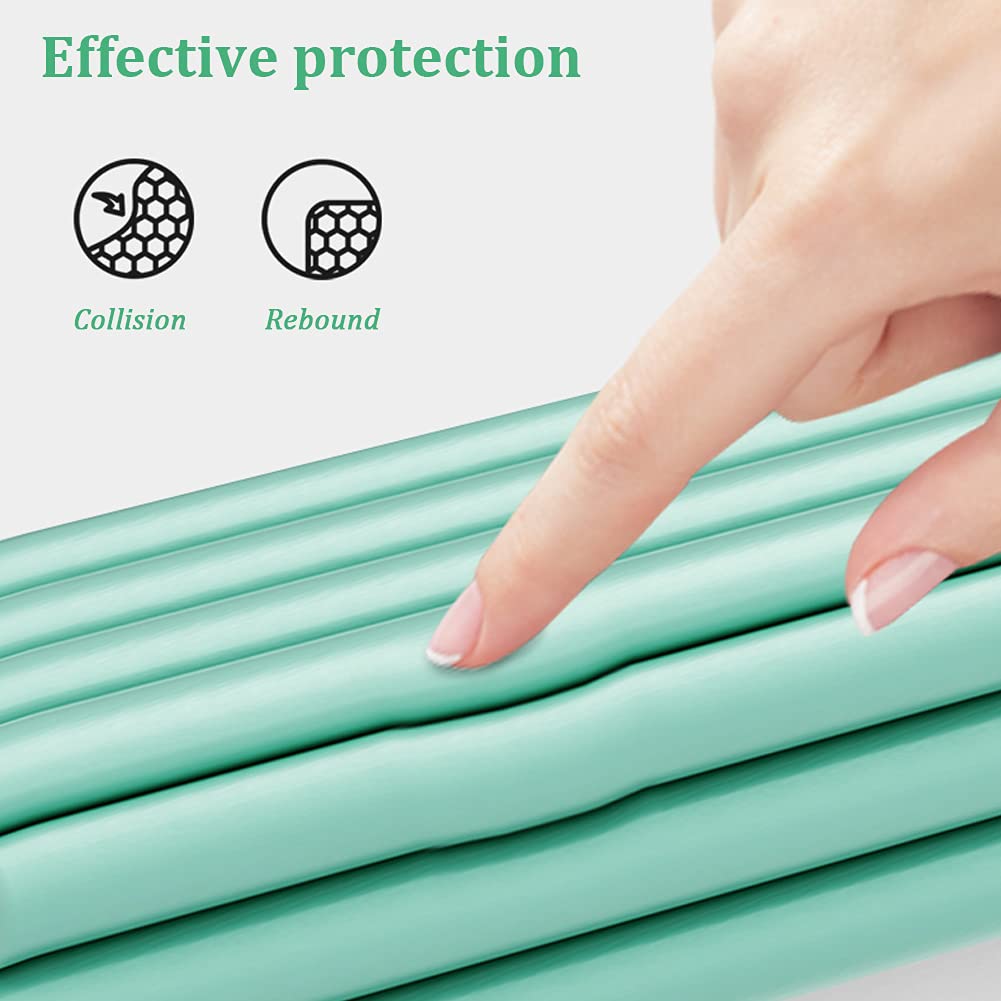 Multifunctional Foam Baby Safety Edge Guards,Bunk Bed Stairs Padding,Child Safety Bumper Strip,Baby Proofing Edge Protector,Suitable for Glass Table,Furniture,Fireplace,6.5 Ft/2m(Beige)
