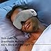 Sleep Headphones | Bluetooth 5.0 Sleeping headphones Mask, Flashmen Wireless Bluetooth Sleep Headphones Stereo Sleep Eye Mask Headphone with Speaker Mic for Sleeping Travel Audio-book Music | Washablethumb 3