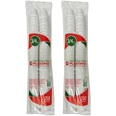 Mini Disposable Cuban Style and Espresso Coffee Cups 3/4 oz. Pack of 500