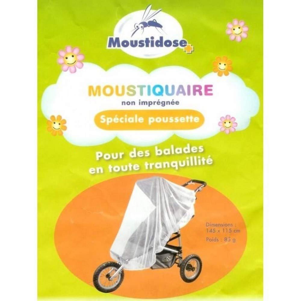 Moustidose Untreated Mosquito Screen Special for Pushchair