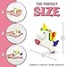 3PCs Jumbo Unicorn Squishy Toys, Slow Rising Giant,3 Pack Gift Box Stress-Relief Squishies