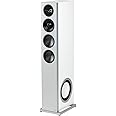 Definitive Technology D17 Demand Series Modern High-Performance 3-Way Tower Speaker (Right-Channel) - Single, White | Dual 10” Passive Bass Radiators