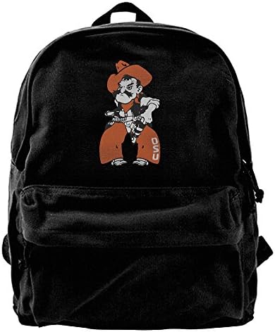 Oklahoma State Cowboys Classic Canvas Shoulder Travel Backpack