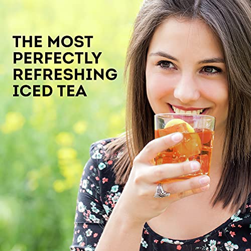 Lipton Zero Sugar Iced Tea Mix, Lemon Low Calorie, 8.1 Ounce (Pack of 6