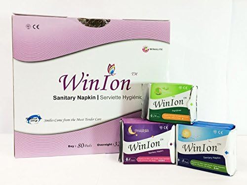 Winalite 2 Boxes Anion Winion Sanitary Napkin Dynamic Set by Winalite