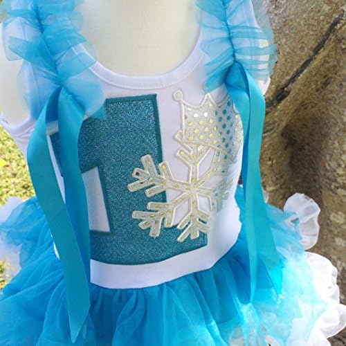Ice Princess Birthday Tutu Dress