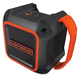 BLACK+DECKER 20V MAX Bluetooth Speaker with Adapter, Wireless (BDBTS20B)