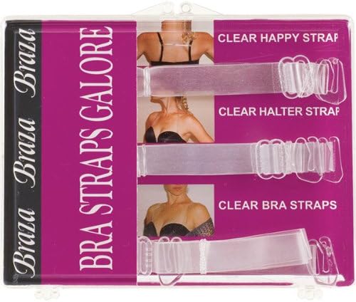 BrazaBra Strap Galore - Clear Bra Straps