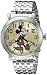 Disney Mickey Mouse Men's W002412 Mickey Mouse Silver-Tone Watch