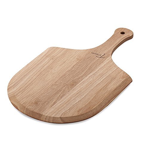 Tesion Rubber Wood Pizza Peel 12-Inch X 20-Inch Kitchen Supply Oven Accessories for Homemade Pizza
