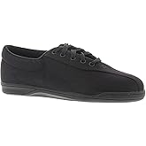 Easy Spirit AP2 Women's Oxford, 11 E US, Black-Microfiber