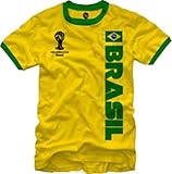 FIFA World Cup Soccer - Brasil - Ringer T-Shirt