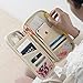 HiDay All-In-One Large Travel Wallet Passport Document Holder Credit Card Bag