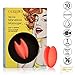 CalExotics Mini Marvels Marvelous Massager – Silicone Waterproof Compact Vibrator – 10 Function Rechargeable Vibe – Adult Sex Toy Massager for Couples – Orange