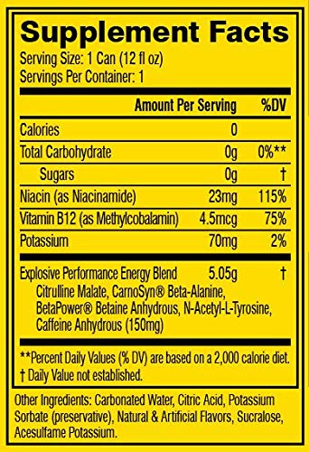 C4 Original Sugar Free Energy Drink Frozen Bombsicle - Image 5