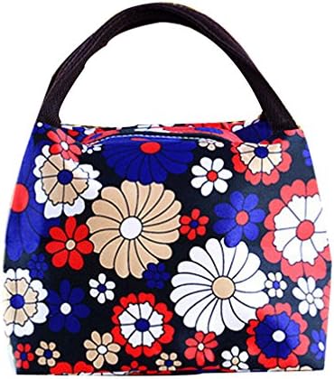 Airstomi Fashion Flower Lunch bag multi-use Waterproof Lunch Bag Case Tote Reusable Bags