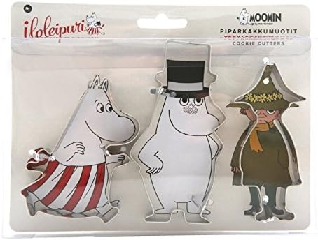 MOOMIN Cookie Cutters Christmas Martinex 3 pcs