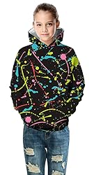Ainuno Boys' Fashion Hoodies & Sweatshirts Cool