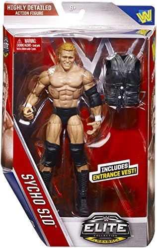 SYCHO SID - WWE ELITE 39 MATTEL TOY WRESTLING ACTION FIGURE by Wrestling