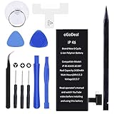Ogodeal Battery Replacement for Model IP 4S A1431, A1387 with Full Set Repair Tools Kit and Battery Adhesive Stripe and Instructions [365 Days Warranty]