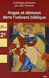 Anges et demons dans l'univers biblique by