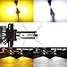 Win Power 5202 Led Fog Light Bulbs PSX24w/2504/5200/5201/9009 Dual Color 3000K Yellow 6000K White