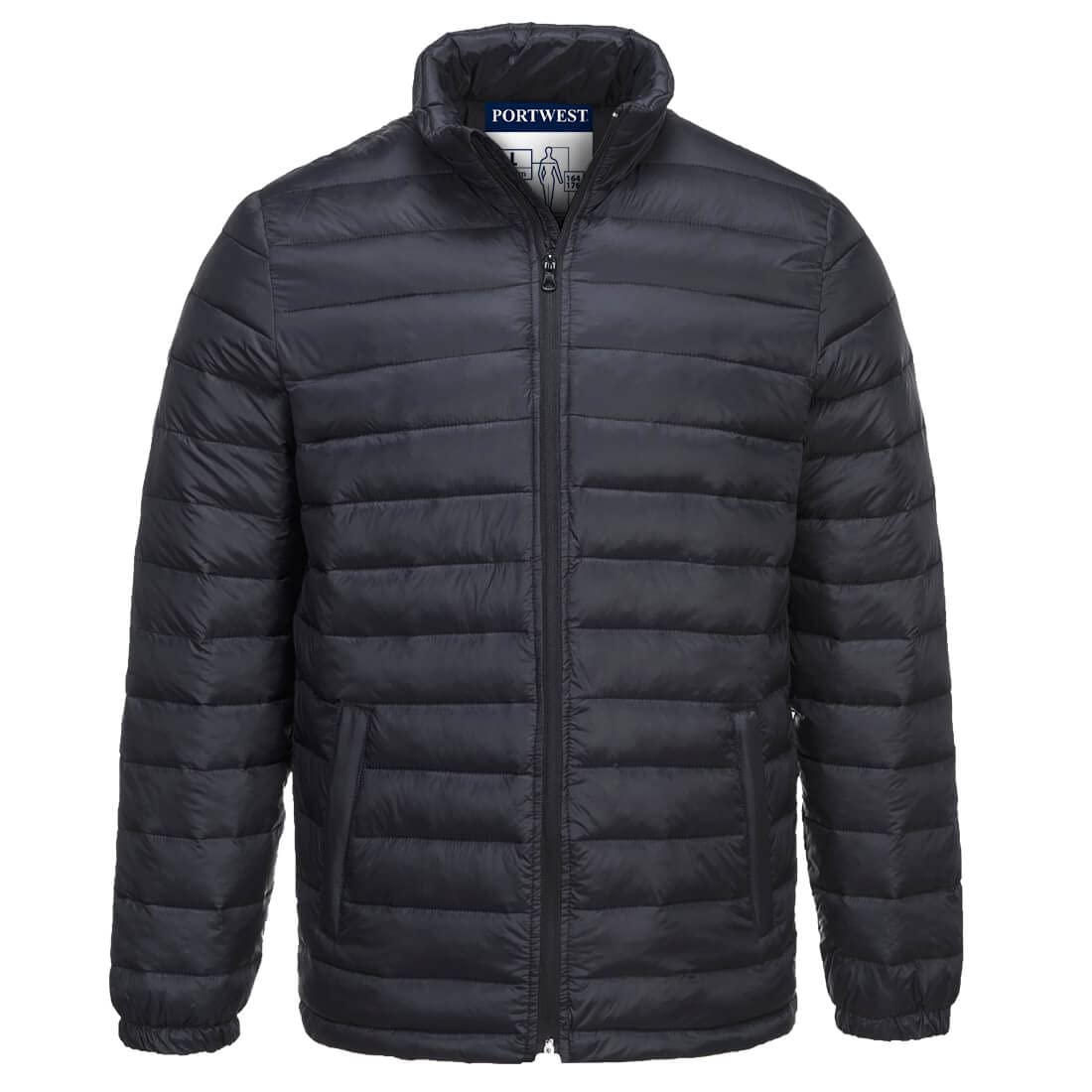 Portwest Aspen Baffle Jacket, Color: Black, Size: Large, S543BKRL