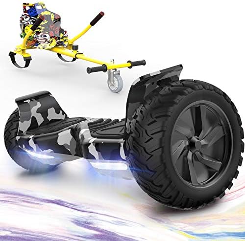 GeekMe Gyropode Auto-équilibré Scooter électrique 8,5 ’’ Tout Terrain avec Moteur Puissant Bluetooth&APP Intégré + Hoverkart Accessoire pour Gyropode Electrique - Urban Elec GeekMe Gyropode Auto-équilibré Scooter électrique 8,5 ’’ Tout Terrain avec Moteur Puissant Bluetooth&APP Intégré + Hoverkart Accessoire pour Gyropode Electrique
