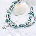 17mile Blue Starfish Turtle Anklet Multi-layer Charm Beads Sea Bench Handmade Boho Anklet Foot Jewelry Gifts for Women