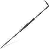 FdcLixuvol Double Pointed Scriber, 10 Inch Metal Scribe Tool Carbide Scribe Steel Point for Welding Marking Pen Glass Metal Sheet Ceramics (Black)