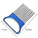 BeeSpring Onion Holder Slicer Stainless Steel Prongs Vegetable Tomato Cutter Kitchen Tool