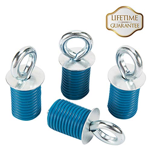 KIWI MASTER Tie Down Anchors Compatible for Polaris RZR 900 1000 XP Turbo Sportsman Ace, Lock & Ride ATV Anchor (Not Fit Ranger)