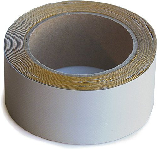 WUPSI Tarp Repair Tape - Special Tape for Repairing Films and Tarps, Excellent Tensile Strength - Incredible Adhesive Strength. Gray 5 Cm X 5 M