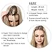Clip in U part Half Wig For Black Women Black Silky Straight Long Hair Extensions Synthetic Hairpiece Full Head Thick 1Pc None Lace Front Hair Wigs Heat Friendly Fiber 28