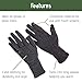 MERIWOOL Merino Wool Unisex Glove Liners for use with Touch Screens in Charcoal Grey – Large