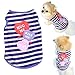 Howstar Pet Shirt, Printed Puppy Shirt Dog Clothes Soft Vest for Summer Pet Apparel