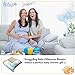SnuggyBug Baby Monthly Milestone Blanket - Baby Photo Props and Growth Chart for Newborn Boy or Girl - Backdrop for Baby Pictures - Baby Shower Gifts for Boys and Girls - Large, 58x45 Inches