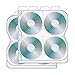 Univenture 8 Disc CD/DVD Binder Page with Safety-Sleeve - Pack of 50