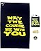 Giggle Golf May The Course Be with You Magnetic Golf Waffle Towel, Lightweight Tee Bag with 4 Wooden Tees & Poker Chip
