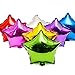 Zebratown 50pcs/lot Star Shape Metallic Color 18 Inch Foil Balloons for Wedding Decoration Plain Star Helium Air Mylar Ballon