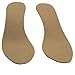 Wool Flat Shoe Insert for Sandals & Sockless Shoes, Comfortable Shoe Insoles with Sweat-Absorbent Natural Fiber & Non-Slip Silicone Grip, Narrow-Cut Shoe Inserts for Women, Brown, Size 37 - SoxsolS