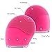 Carejoy Electric facial cleansing brush Vibration Recharging silicone face scrubber washing safer and cleaner Can be used in the shower
