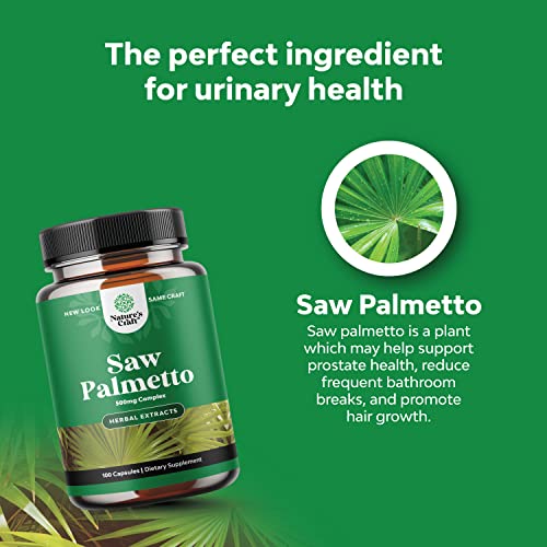 Extra Strength Saw Palmetto Extract Advanced Saw Palmetto for Women and Men's Hair Growth and