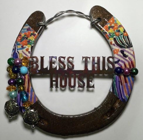 Lucky Horse TC-BH Big Lucky Horse Shoe Tony Curtis Collection - Bless This House