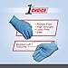 1st Choice Industrial Blue Nitrile Gloves, 3 Mil, Latex Free, Powder Free, Textured, Disposable, Non-Sterile, Size Large, Case of 1000, 1NL